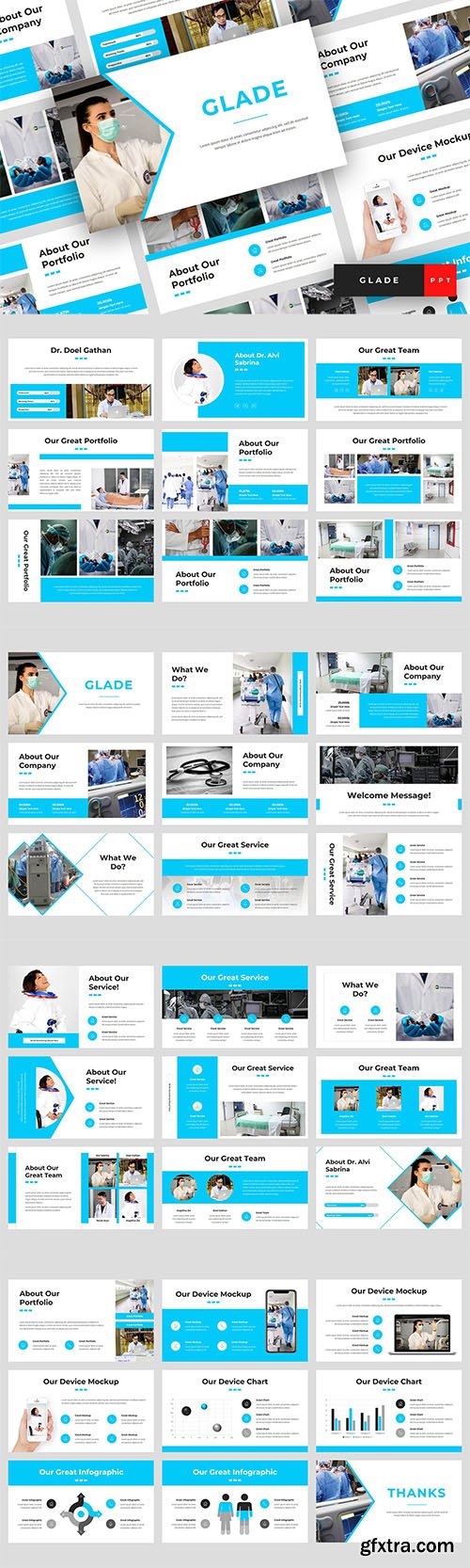 Glade - Medical Powerpoint Google Slides and Keynote Templates Glade - Medical Powerpoint Google Slides and Keynote Templates