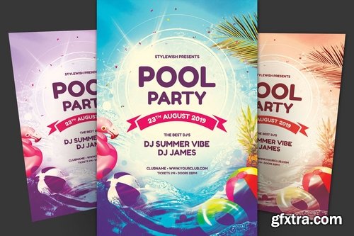 Pool Party Flyer