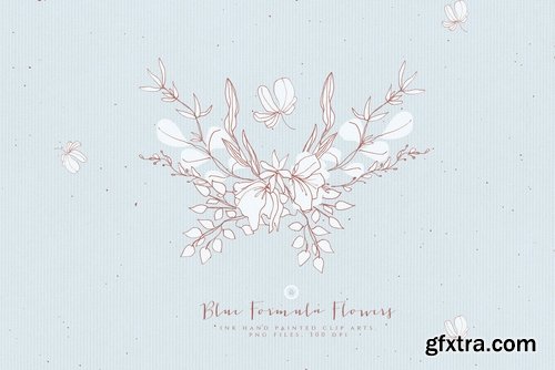 Blue Formula Flowers