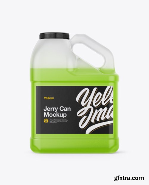 Plastic Jerry Can Mockup 38724