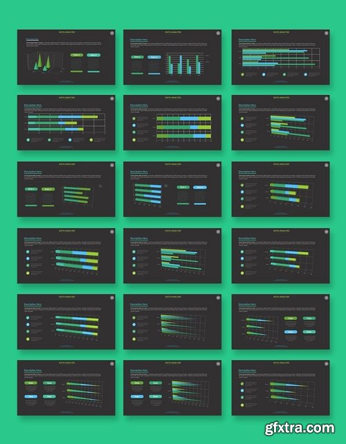 Data Analysis - Powerpoint and Keynote Templates