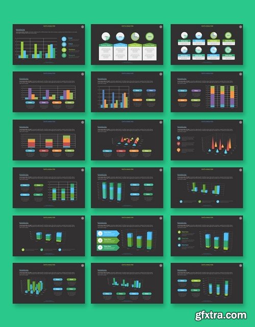 Data Analysis - Powerpoint and Keynote Templates
