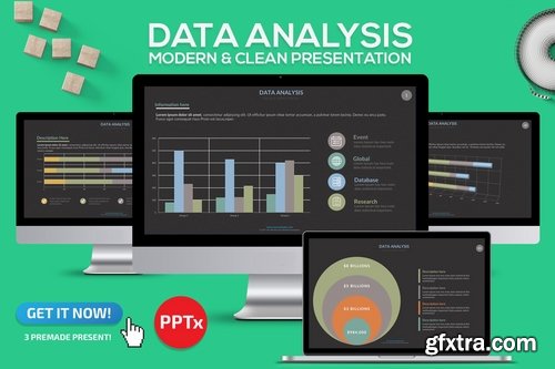 Data Analysis - Powerpoint and Keynote Templates
