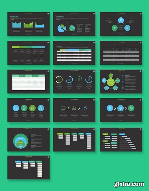 Data Analysis - Powerpoint and Keynote Templates