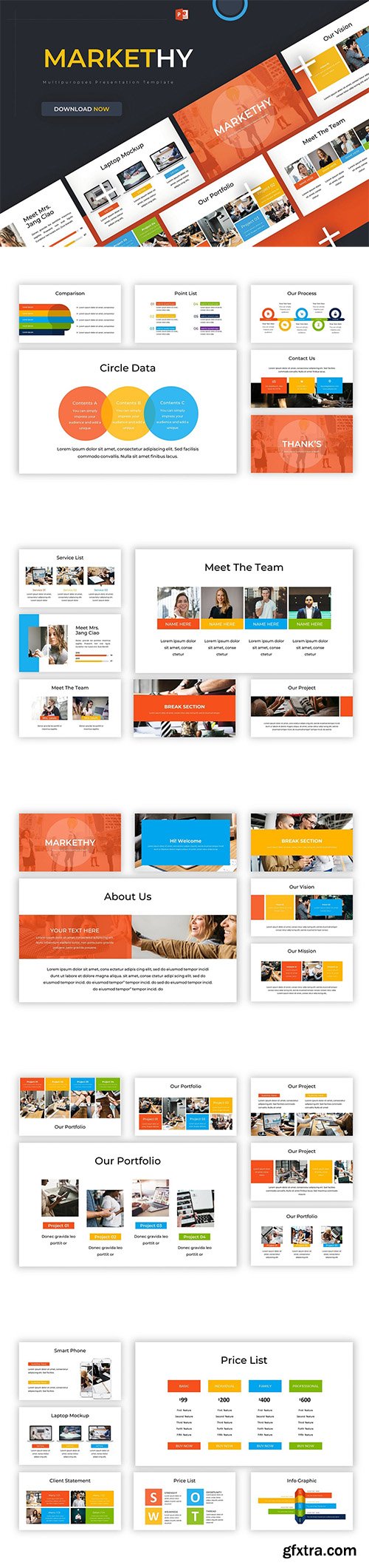 Markethy - Powerpoint Template