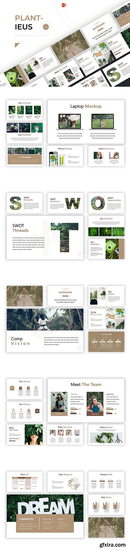 Plantieus - Powerpoint Template