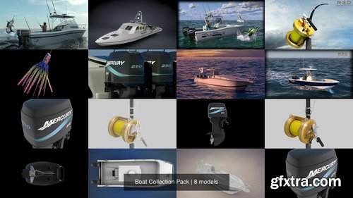 Cgtrader - Boat Collection Pack Cgtrader - Boat Collection Pack