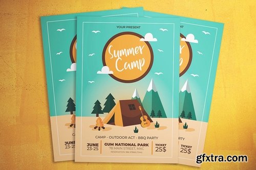 Summer Camp Flyer
