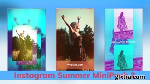 MotionArray Instagram Summer Stories MiniPack Vol. 2 227237