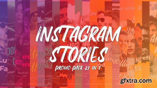 VideoHive Instagram Stories Promo Pack 21 in 1 23792839