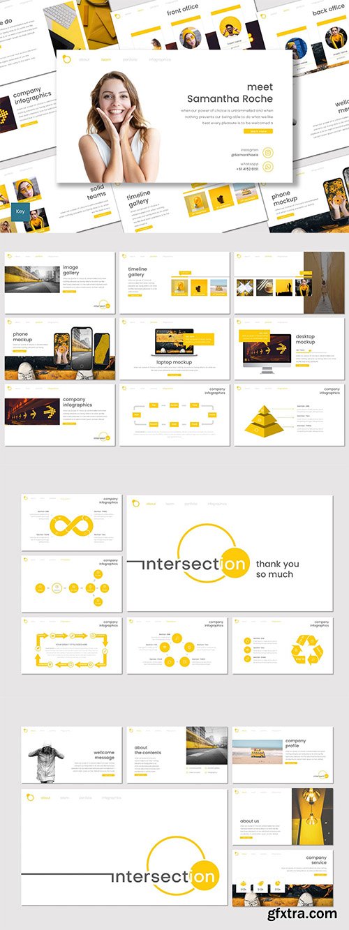 Intersection - Powerpoint Google Slides and Keynote Templates