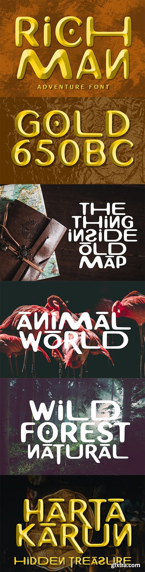 Richman Adventure Font