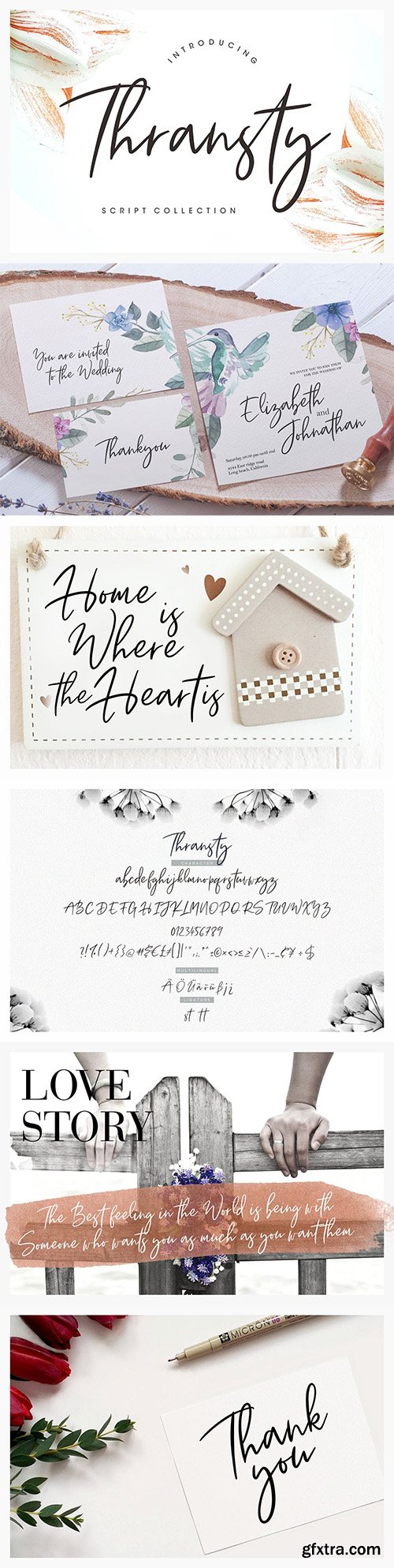 Thransty Handwritten Script