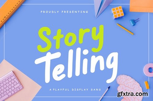 Story Telling Fun Font