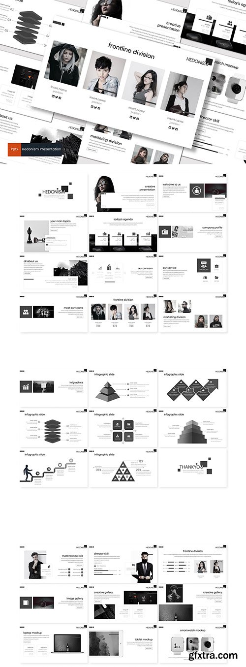 Hedonism - Powerpoint Google Slides and Keynote Templates