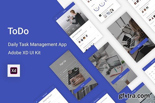 ToDo - Daily Task Management App for Adobe XD ToDo - Daily Task Management App for Adobe XD