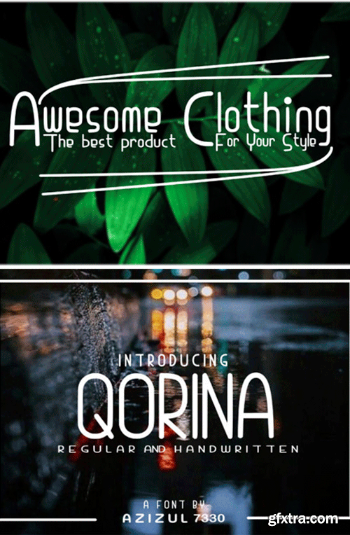 Qorina Font GFxtra