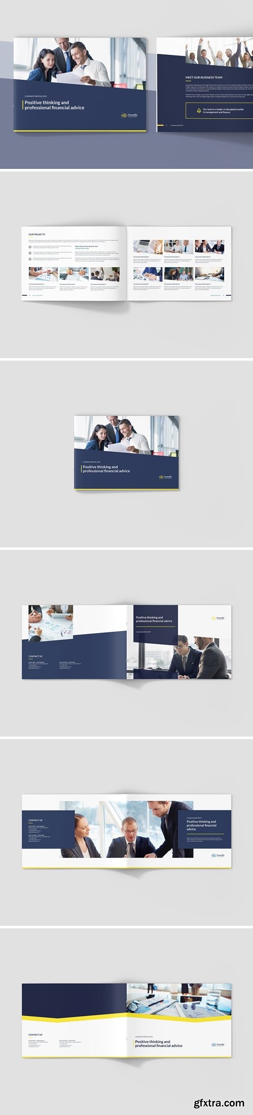 FinancBiz Company Profile Landscape GFxtra