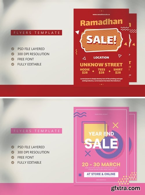 Sales Flyer Template Bundle