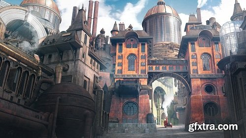 Kitbash3D - Steampunk Kitbash3D - Steampunk