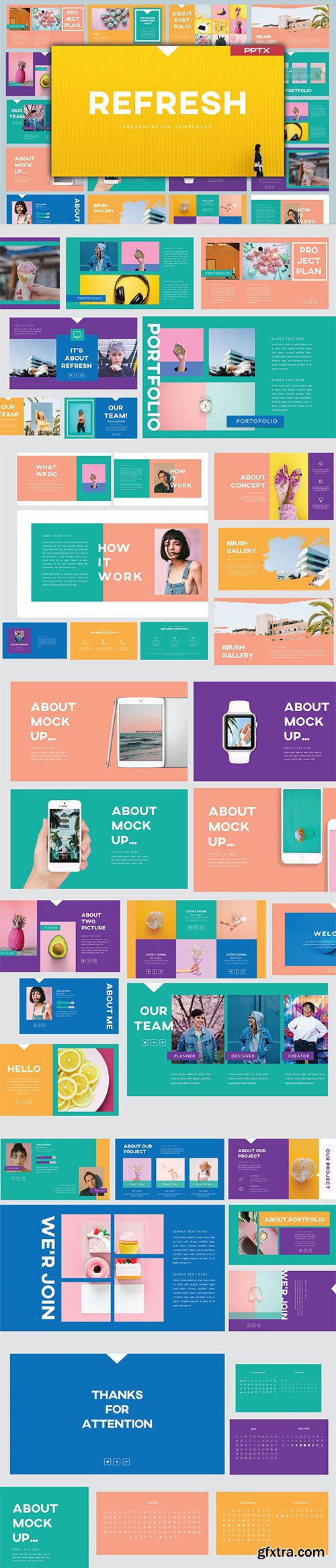 Refresh Powerpoint, Keynote and Google Slides Template - LS Refresh Powerpoint, Keynote and Google Slides Template - LS
