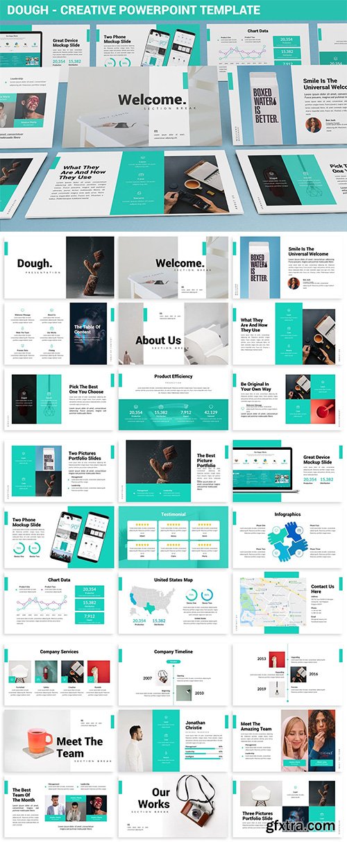 Dough - Creative Powerpoint Template Dough - Creative Powerpoint Template