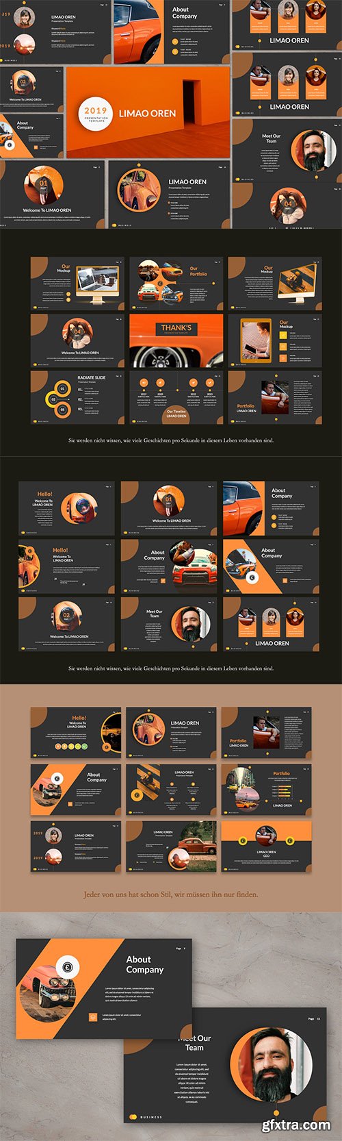 Limau Oren Powerpoint, Keynote and Google Slides Templates