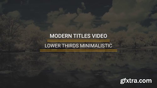 Lower Thirds Minimalistic 225894