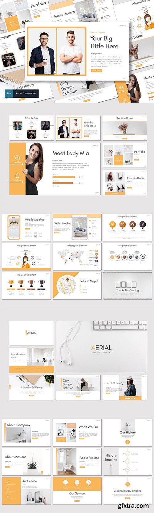 Aerial - Powerpoint, Keynote and Google Slides Templates