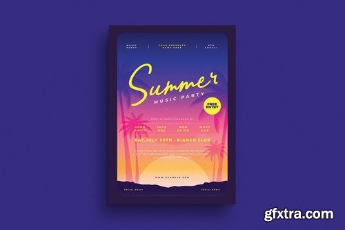 Summer Party Flyer
