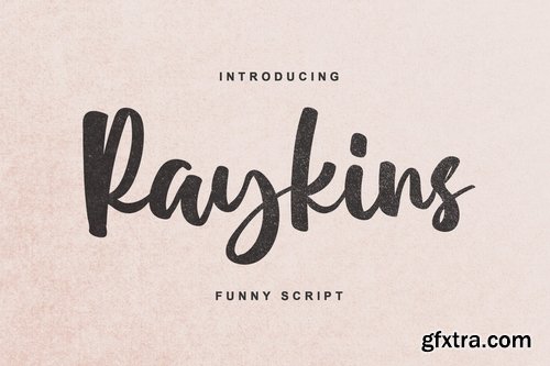 Raykins Font