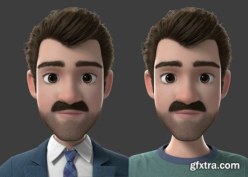 Cgtrader - Cartoon Man 3D model