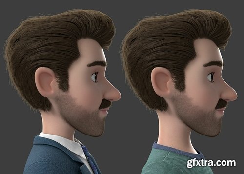 Cgtrader - Cartoon Man 3D model