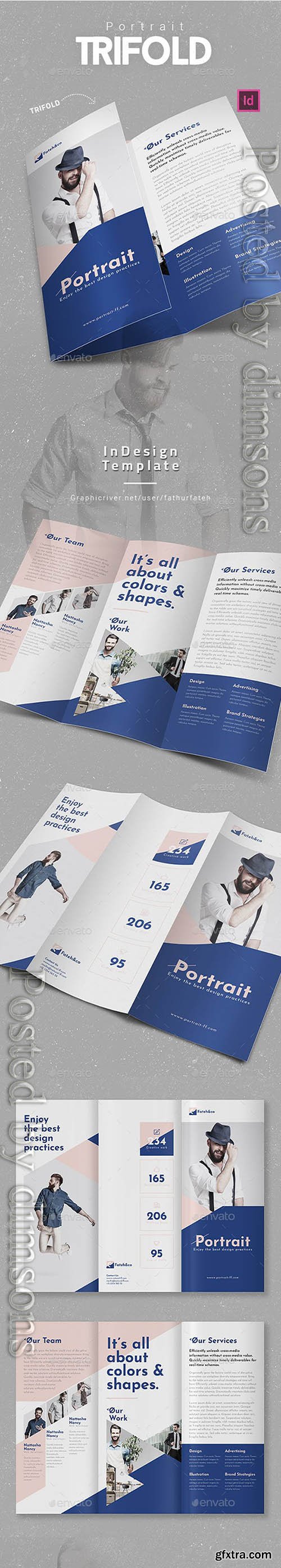 Portrait Trifold 22386202