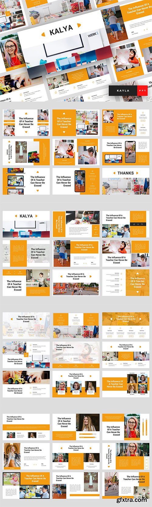 Kayla - Kindergarten Powerpoint, Keynote and Google Slides Templates