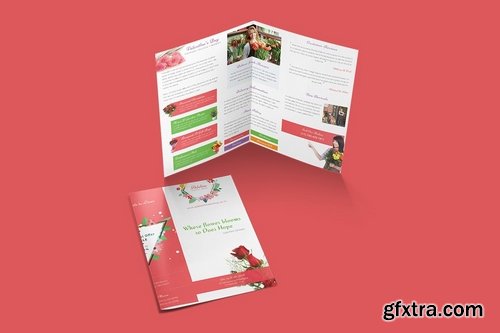 Flower Bouquet Shop - Bifold Brochure