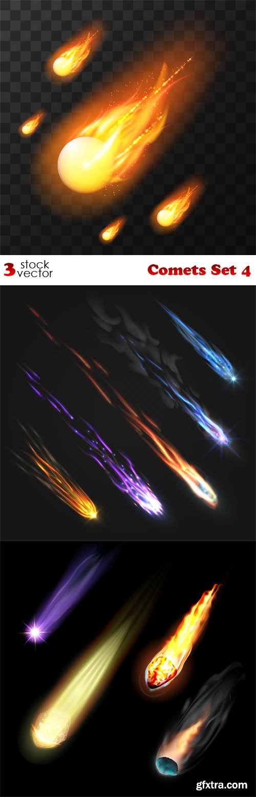 Vectors - Comets Set 4