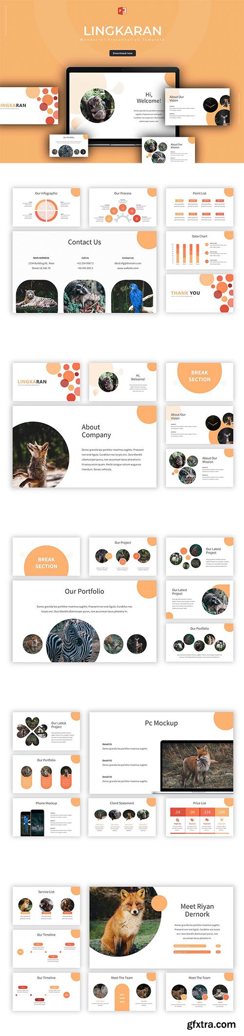 Lingkaran - Powerpoint Template