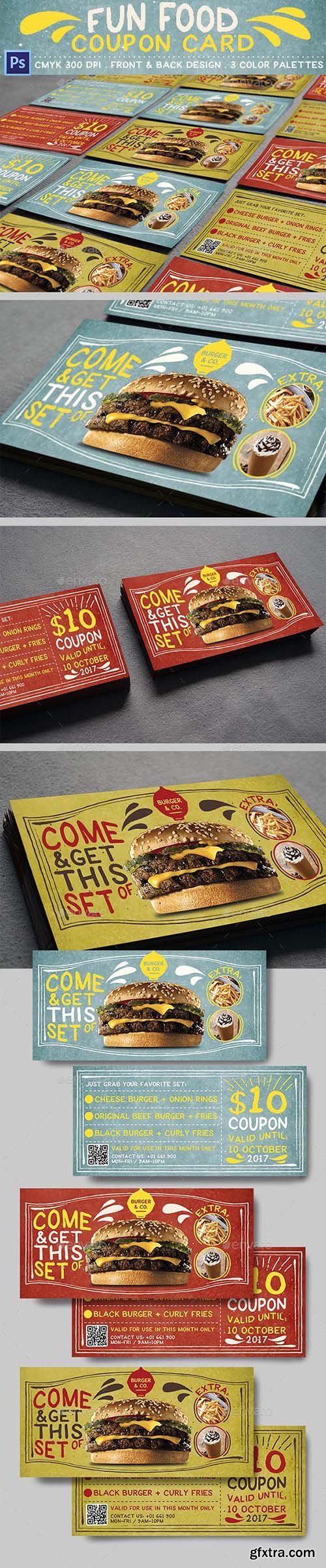 Fun Food Coupon Card 18048723