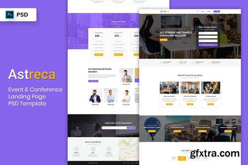 Event & Conference - Landing Page PSD Template-02