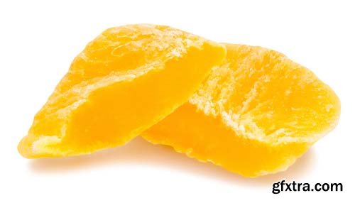 Dried Mango Isolated - 7xJPGs