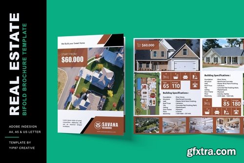 Real Estate and Property - Bifold Brochure