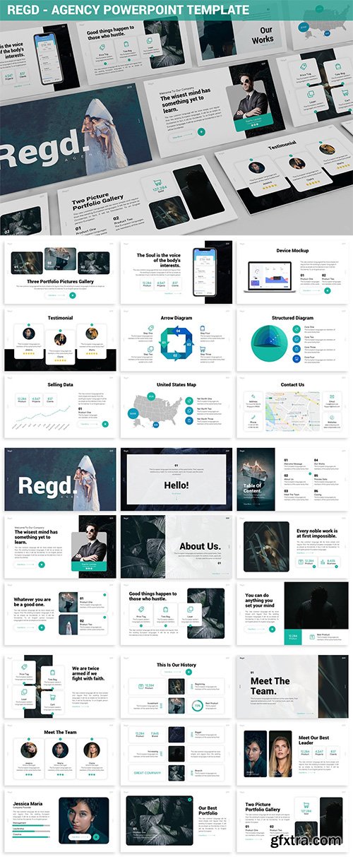 Regd - Agency Powerpoint Template Regd - Agency Powerpoint Template