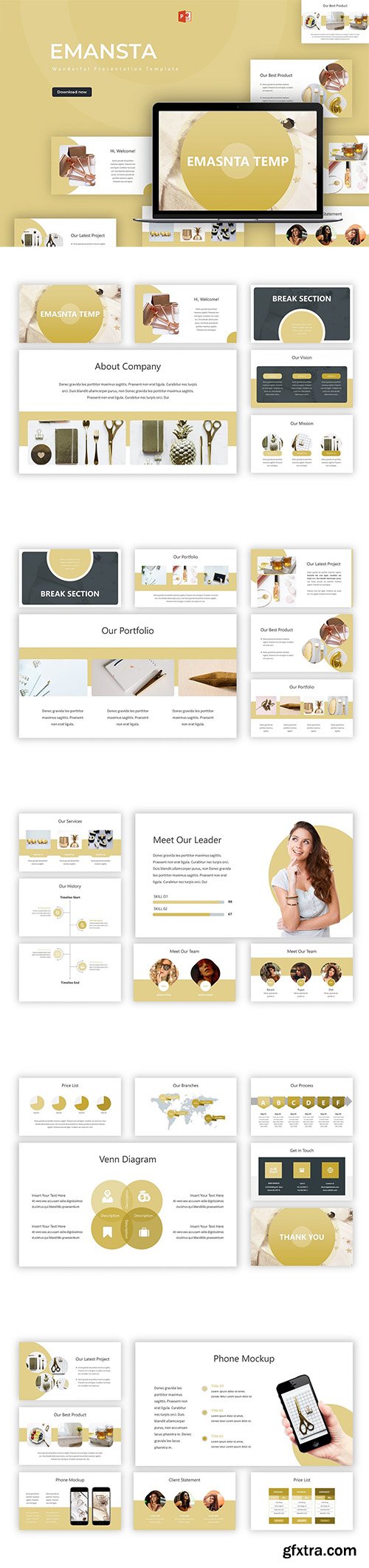 Emansta - Powerpoint Template
