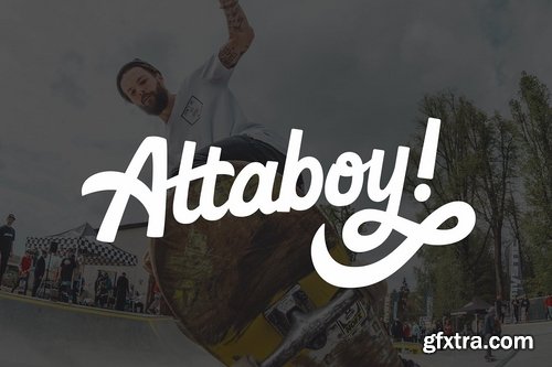 Goteru - Eyecatching Script Font