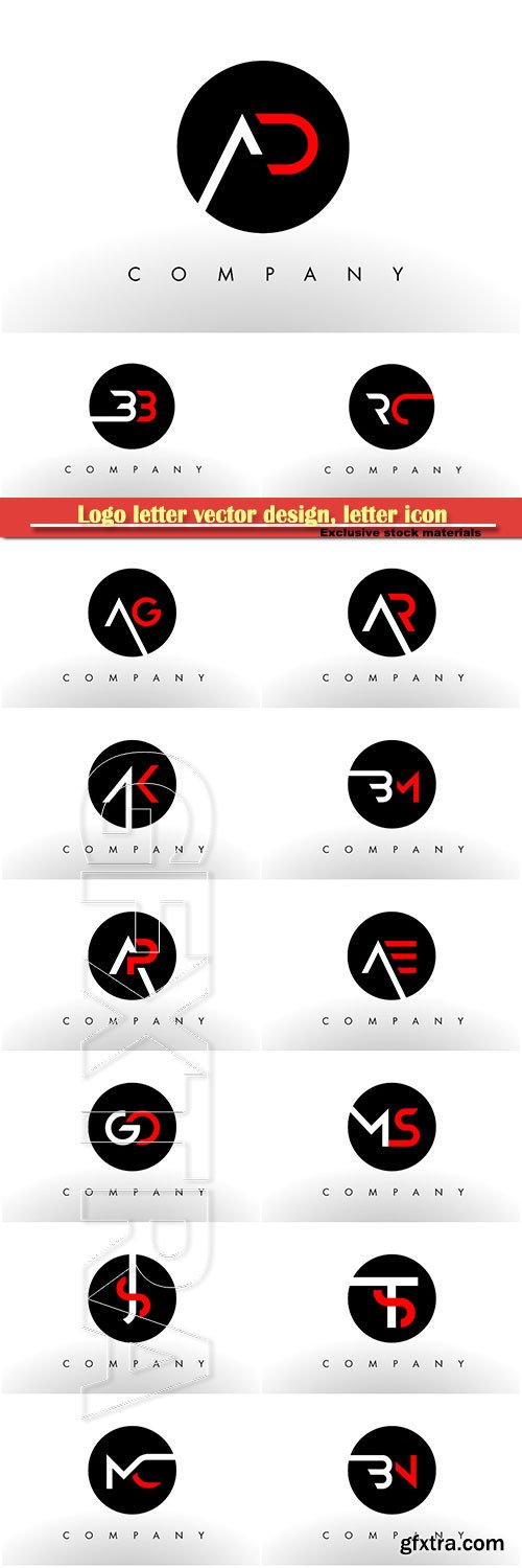 Logo letter vector design, letter icon # 39