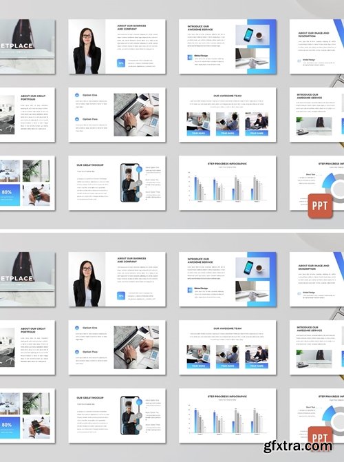 Marketplace Business Proposal Template PPT GFxtra