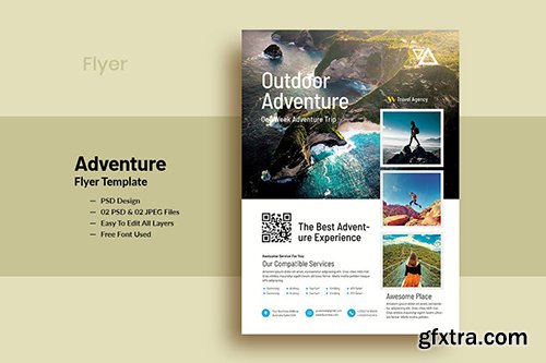 OutDoor Adventure Flyer Template OutDoor Adventure Flyer Template