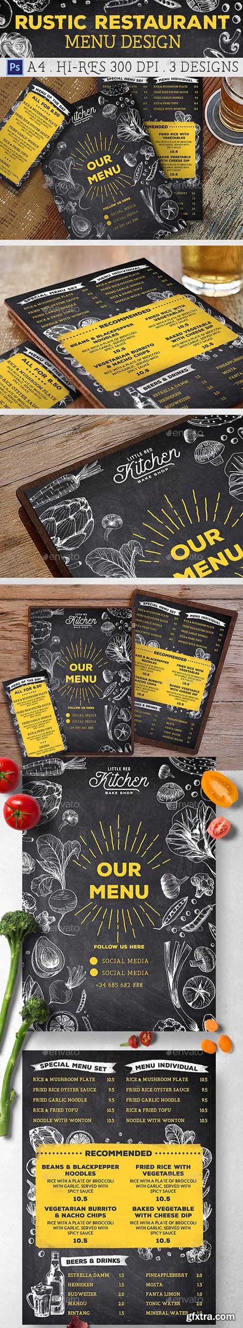 Rustic Restaurant Menu 21047508 Rustic Restaurant Menu 21047508