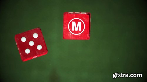 Craps Dice Throw in Slow Motion 228501 Craps Dice Throw in Slow Motion 228501